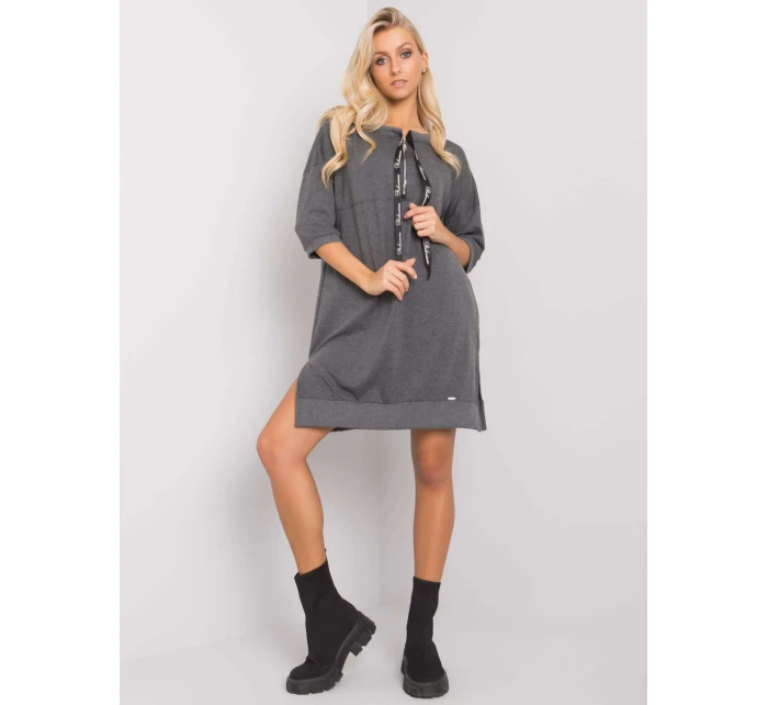 Šaty RV SK 6273.47P tmavě šedá
