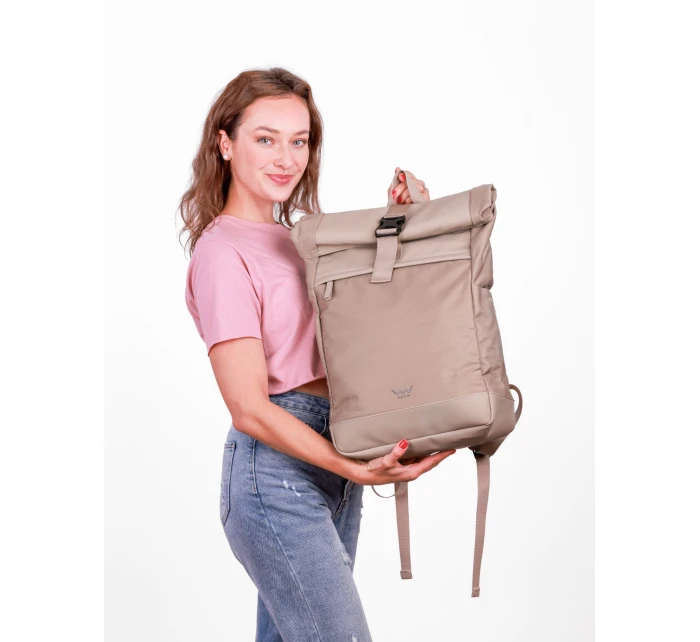 Dámský batoh Vuch Virion Big Beige Dámský batoh Vuch Virion Big Beige