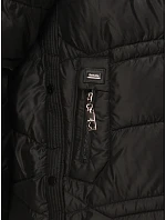 Kurtka damska zimowa pikowana z kapturem czarna model 22350719 - FashionStreet Kurtka damska zimowa pikowana z kapturem czarna model 22350719 - FashionStreet