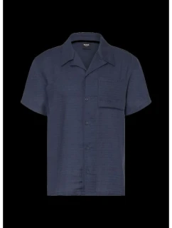 Plážové tričko BOSS Vida_Shirt BLU (50540154-413)