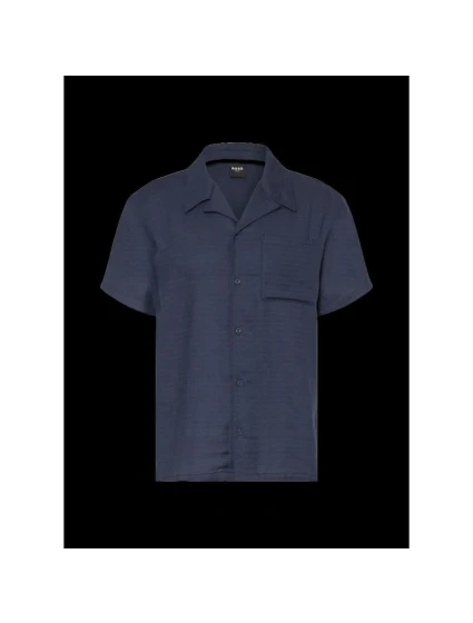 Plážové tričko BOSS Vida_Shirt BLU (50540154-413)