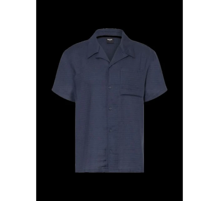 Plážové tričko BOSS Vida_Shirt BLU (50540154-413)
