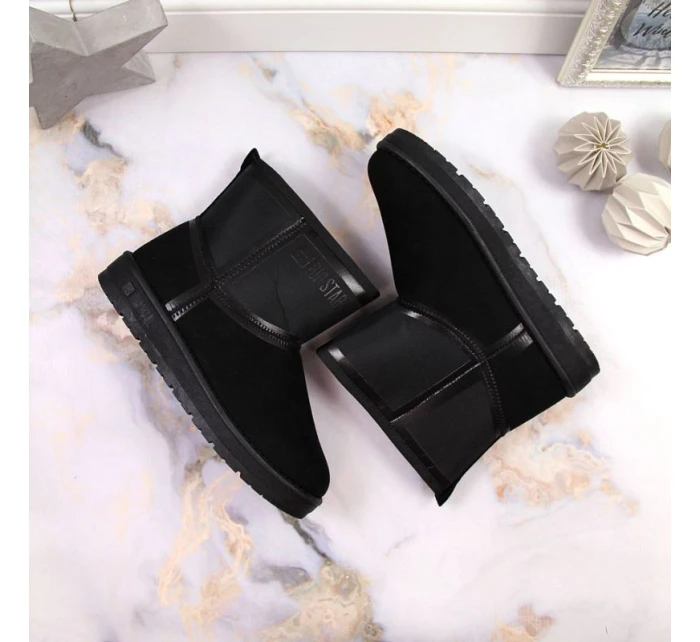 Dámské sněžnice na platformě W INT1751B - Big Star