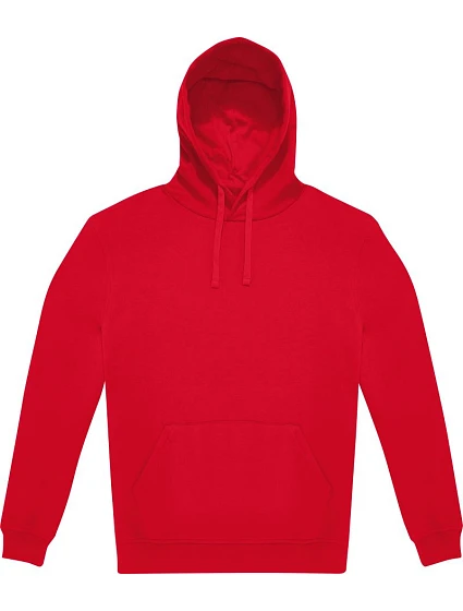 B&C ID.223 Hoodie Unisex mikina s kapucí 01.I223 red B&C ID.223 Hoodie Unisex mikina s kapucí 01.I223 red