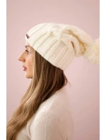 Milano fleecová čepice K203 ecru