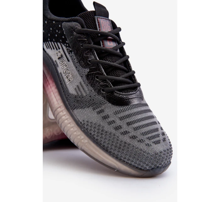 Mužská sportovní obuv HI-POLY SYSTEM Big Star NN174476 Černá