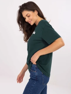 T shirt model 21253131 ciemny zielony - FPrice