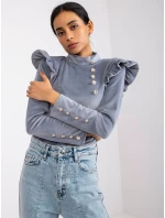 Halenka DHJ BZ 6533A.44P šedá