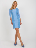 Sukienka LK SK 506583.21P jasny niebieski