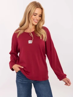 Bluzka RV BZ model 21309851 bordowy - FPrice