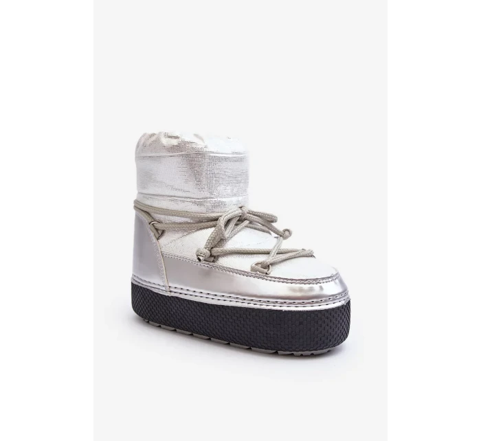 Dámské sněhule se stříbrným šněrováním Toolsa Dámské sněhule se stříbrným šněrováním Toolsa