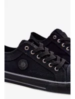 Pánské plátěné tenisky Big Star – černé