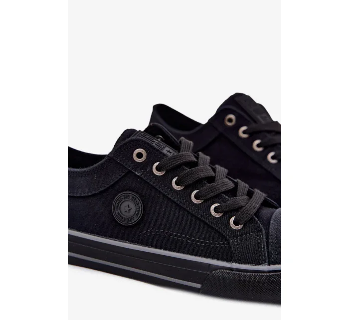Pánské plátěné tenisky Big Star – černé