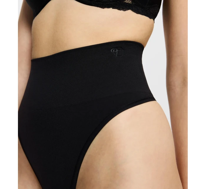 Dámská tanga Triumph Soft Sculpt Bandeau String - BLACK - černé 0004 - TRIUMPH