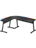 Herní stůl Hero model 21335676 Black RGB - Huzaro