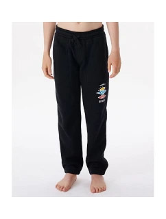 Kalhoty RIP CURL Icons Of Surf Trackpant-Boy, černé