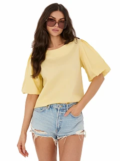 Bluzka MI BZ model 22109774 jasny żółty - FPrice