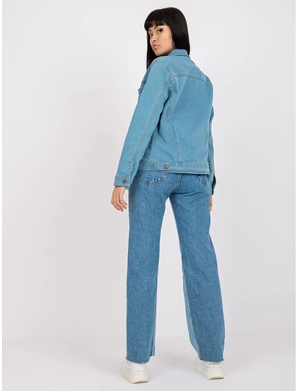 Dámská bunda RO KR model 17265040 světle modrá - FPrice Dámská bunda RO KR model 17265040 světle modrá - FPrice