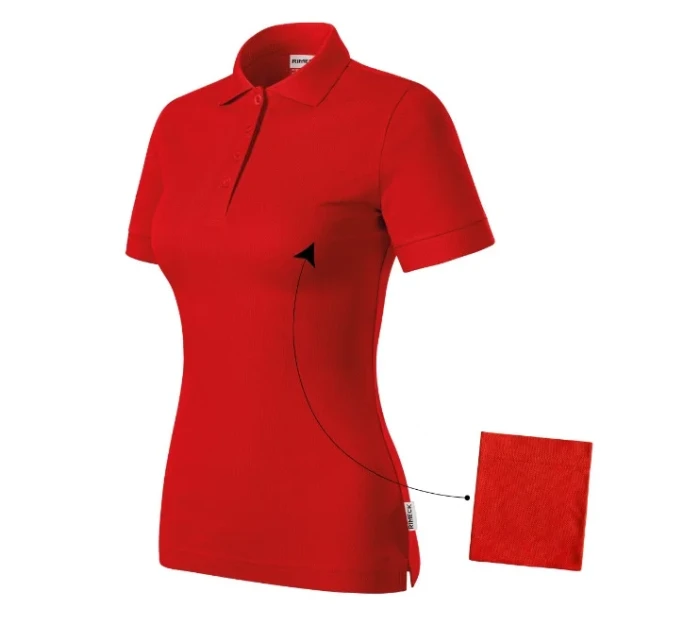 Resist Heavy Polo polokošile dámská červená 07 (brand label)