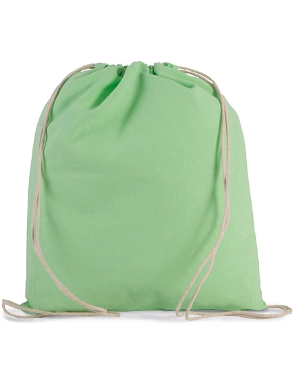 Kimood KI 0147 Sportovní vak z bio bavlny 19.0147 pistachio green Kimood KI 0147 Sportovní vak z bio bavlny 19.0147 pistachio green