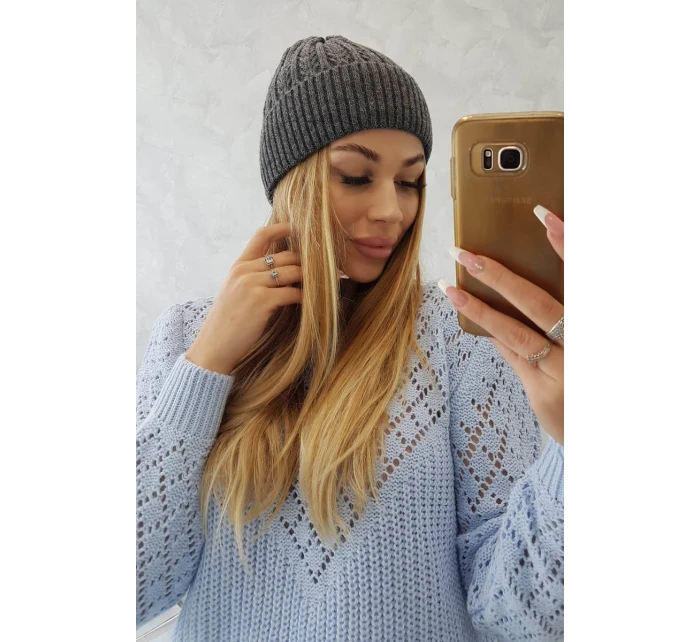 Tenký uzávěr Grace model 18750311 grafit - K-Fashion