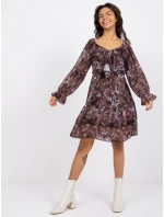 Šaty TW SK BI 1195 1.39 tmavě hnědá