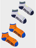 Yoclub Trampolínové ponožky 2-pack SKS-0021C-AA0A-002 Vícebarevné