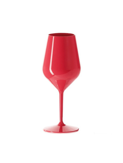 Červená nerozbitná model 19345611 sklenice na víno 470 ml - Giftela