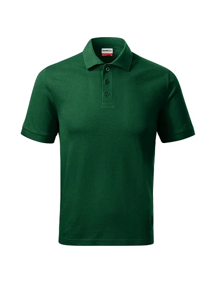 Resist Heavy Polo polokošile pánská lahvově zelená