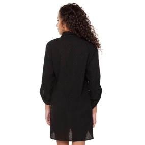 Plážové šaty 7229 black - LingaDore