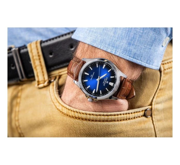 Pánské hodinky Giewont Elegance Sapphire Brown/Blue GW5160-A7 Pánské hodinky Giewont Elegance Sapphire Brown/Blue GW5160-A7