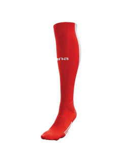 Červenobílé ponožky Duro 0A875F - Zina
