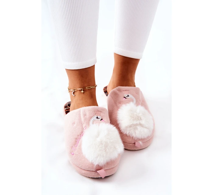 pantofle Světle růžová model 21570582 - Boto