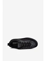 Pánské semišové zateplené tenisky Big Star model 22393398 Černé - Big Star Shoes Pánské semišové zateplené tenisky Big Star model 22393398 Černé - Big Star Shoes