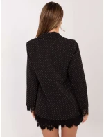 Marynarka IT MA czarno model 21808023 - FPrice Marynarka IT MA czarno model 21808023 - FPrice