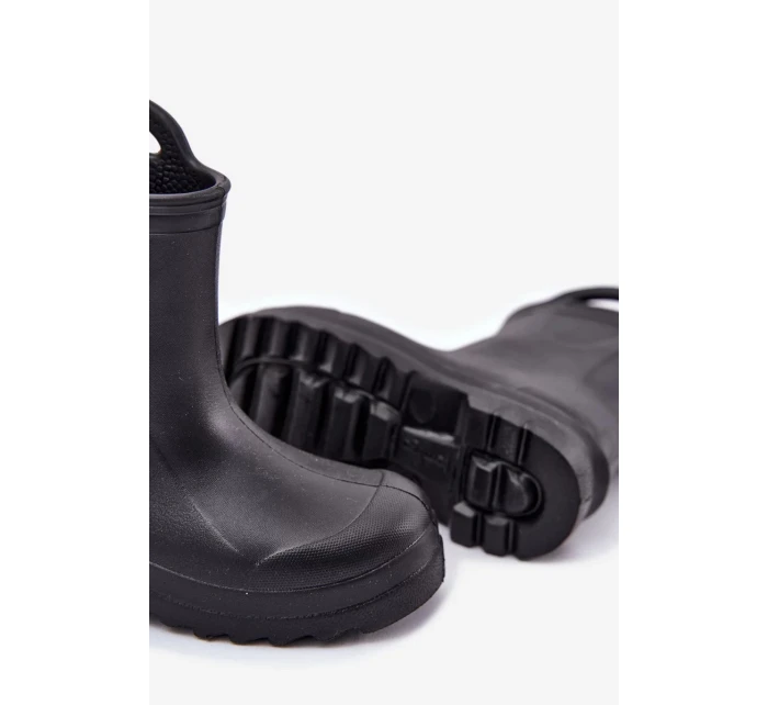 Dětské holínky LEMIGO DOGGY – černé