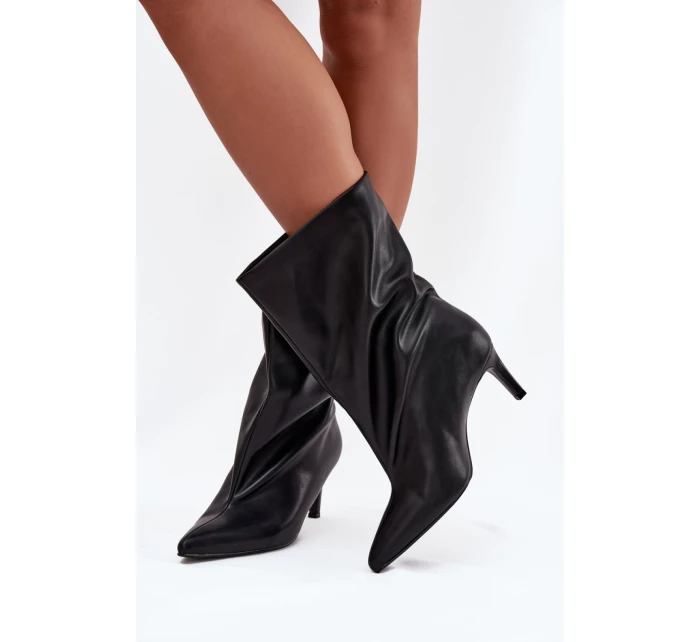 Boty na podpatku  model 216964 Step in style