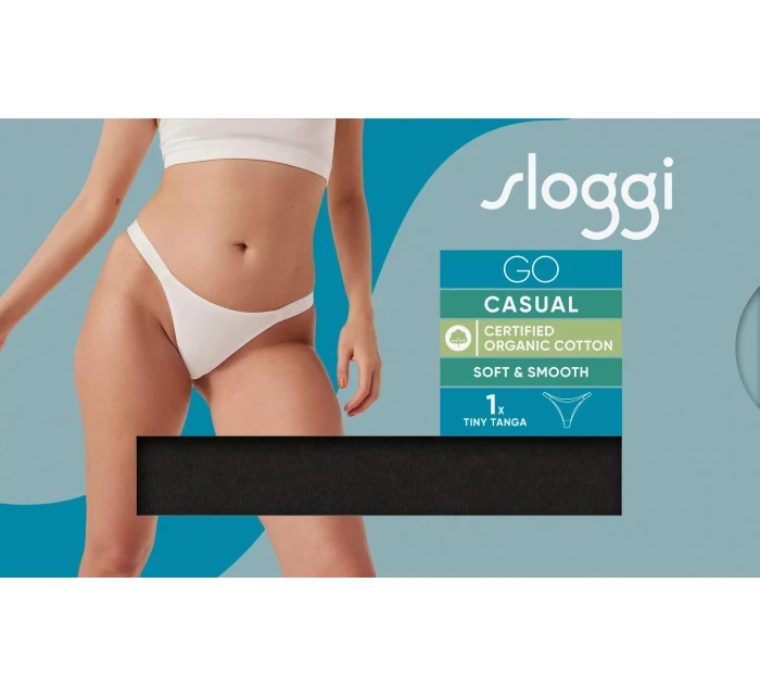 sloggi GO Casual Tiny tanga - BLACK - SLOGGI BLACK - SLOGGI