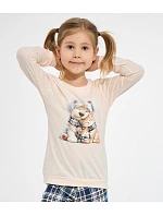 Pyžamo Cornette Kids Girl 594/203 Home Friends, délka rukávů 86–128 Pyžamo Cornette Kids Girl 594/203 Home Friends, délka rukávů 86–128