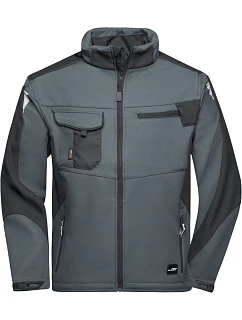 JN Pracovní letní softshellová bunda Strong 02.0 carbon/black model 22491930 - Daiber