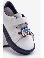 Dětské tenisky s přezkou bílo-modré Pennyn Dětské tenisky s přezkou bílo-modré Pennyn