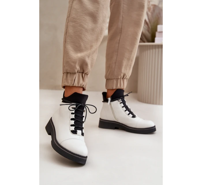 Nízké dámské boty z ekologické kůže béžové Erisabelle Nízké dámské boty z ekologické kůže béžové Erisabelle