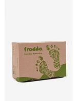 Dětská barefoot obuv z semišové kůže FRODDO G2110157 Tmavě modrá Dětská barefoot obuv z semišové kůže FRODDO G2110157 Tmavě modrá