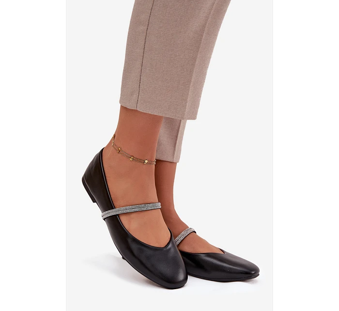 Dámské baleríny 2732 Ilirene černé - Sweet Shoes Dámské baleríny 2732 Ilirene černé - Sweet Shoes