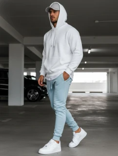 Pánské modré tepláky model 21963993 - Dstreet