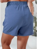 Dámské látkové šortky SUMMER TRIP blue FashionStreet SY0434