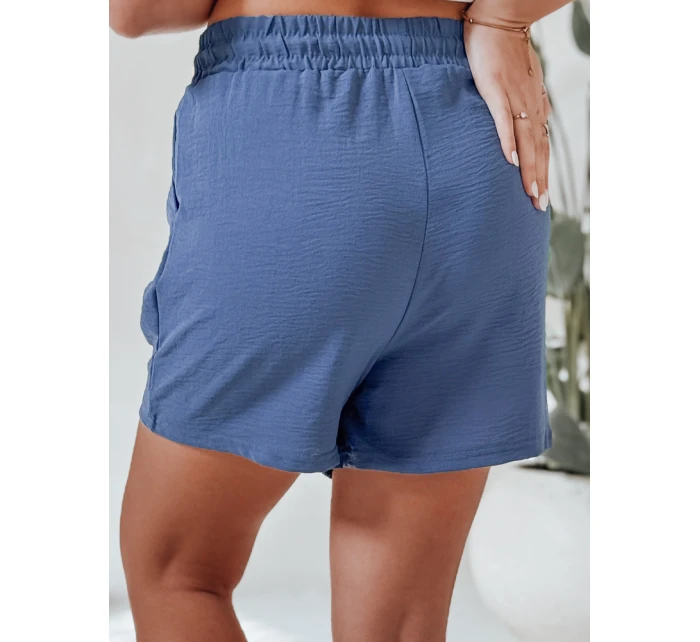 Dámské látkové šortky SUMMER TRIP blue FashionStreet SY0434