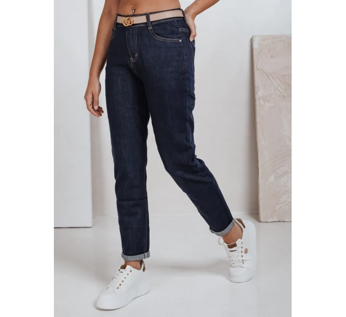 Dámské džíny mom fit navy model 21992604 - FashionStreet