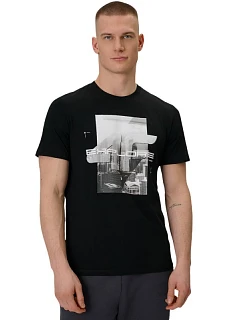 Pánské tričko  deep black WSS26TTSH 20S pánské model 22143535 - 4F