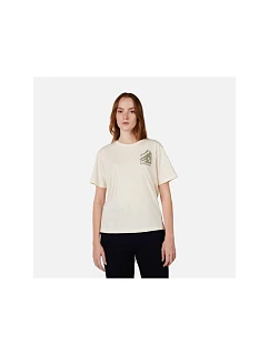 Dámské tričko ROSSIGNOL W Waterfall Relax Tee, bílé